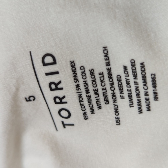 Torrid Crop Signature Waist Premium Legging 5X - Picture 8 of 12